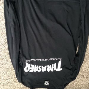 MENS THRASHER long sleeve tee